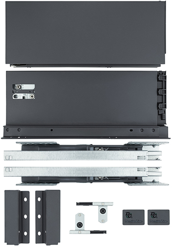

Тандембокс DC Slim L-300 мм Н=118 мм под плиту 16 мм Графит