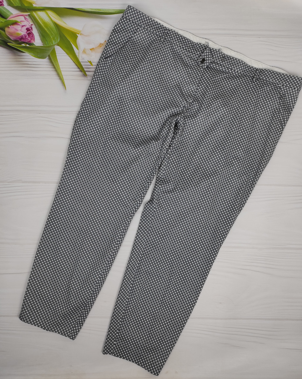 

Брюки женские H&M классические 60 серые (128)