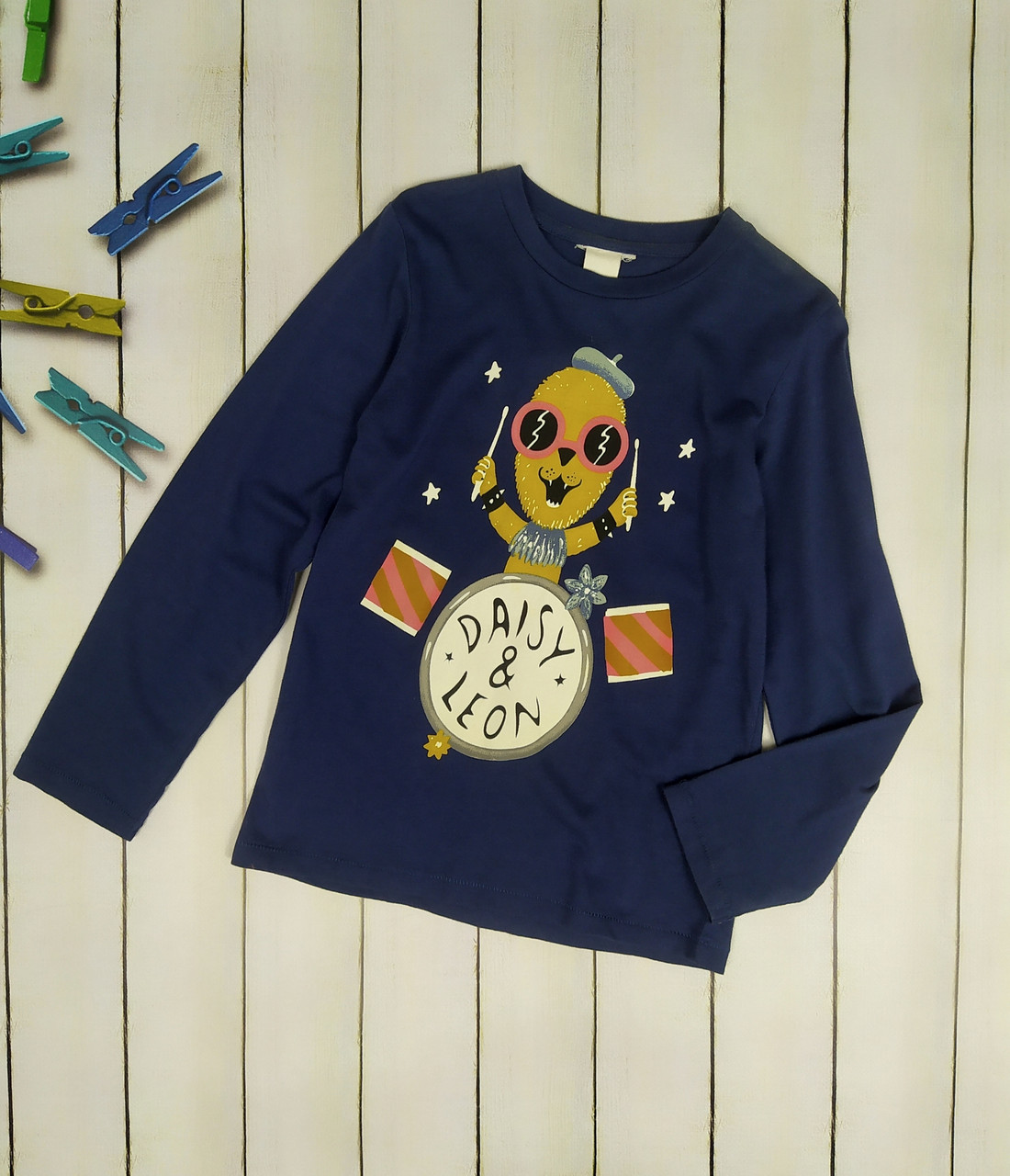 

Реглан детский H&M 110/116 см синий (1327)