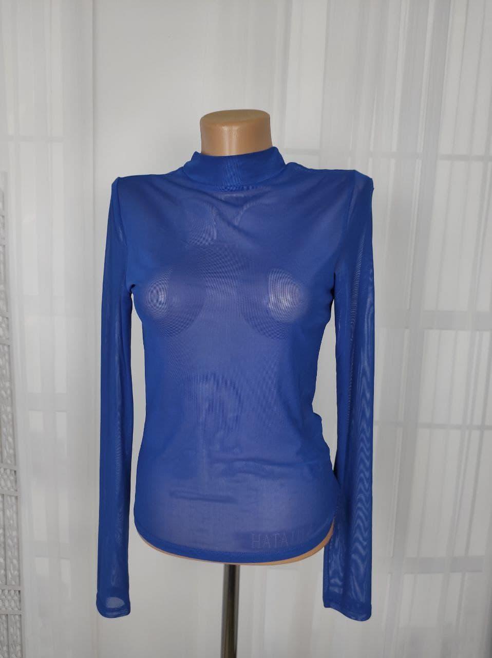 

Гольф женский сетка H&M S синий (2121)