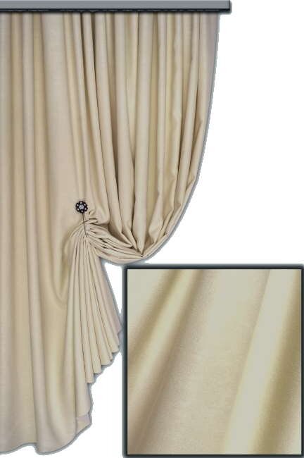 

Портьеры Soft 06 Турция Крем(MG-MRS-735015), 275*200 см (2 шт.)