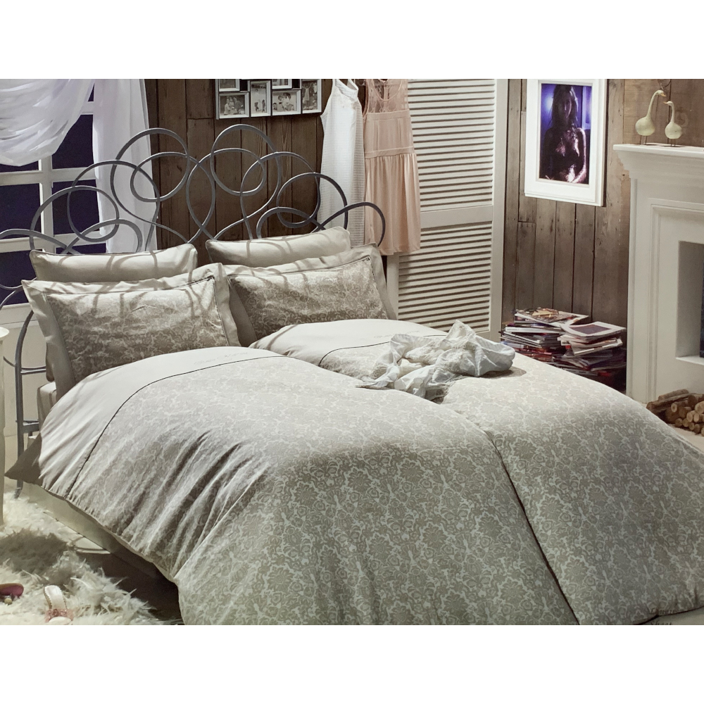 

Постельное белье Maison Dor ROSE MARINE BEIGE (семейный), (ET-149006)