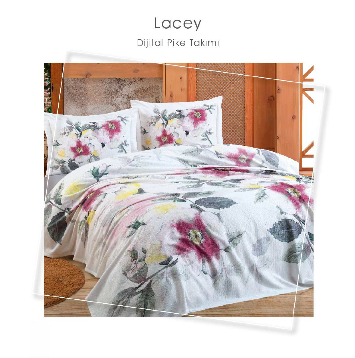 

Постельное белье Dantela vita PIKE LACEY, (ET-025711)