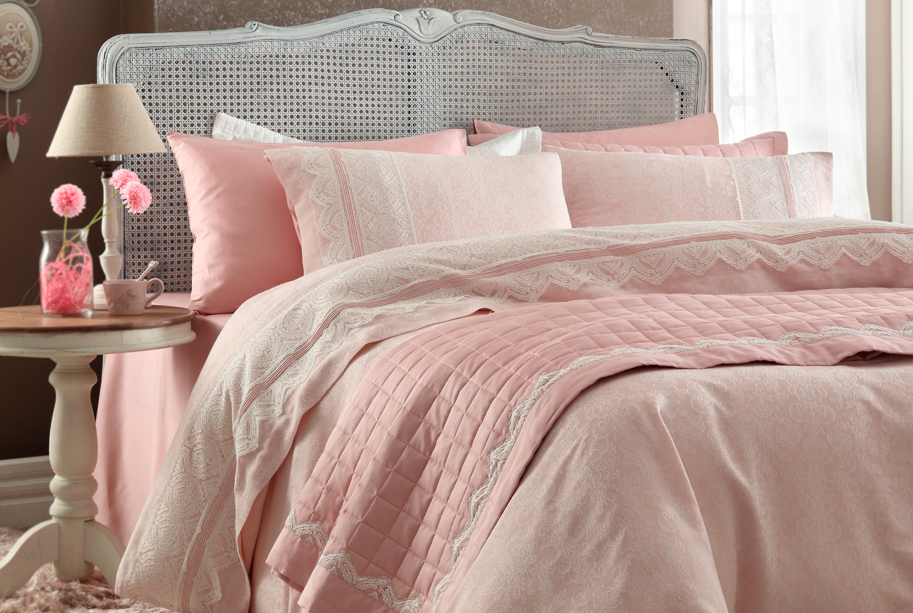 

Постельное белье Gelin Home NAZLI PUDRA (ET-112521)