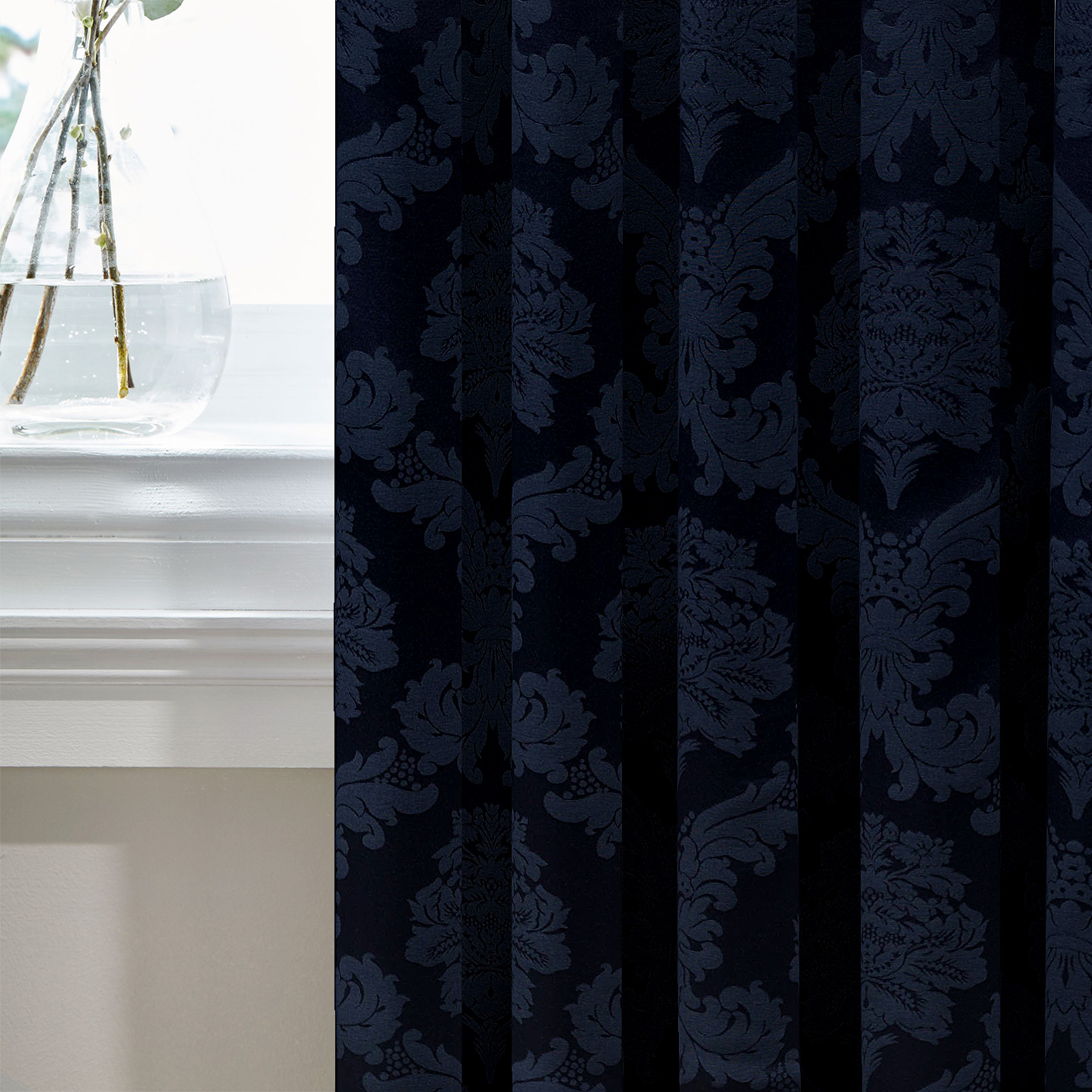

Шторы Испания MacroHorizon DAMASK Кобальт, 270*135 см (2 шт.)