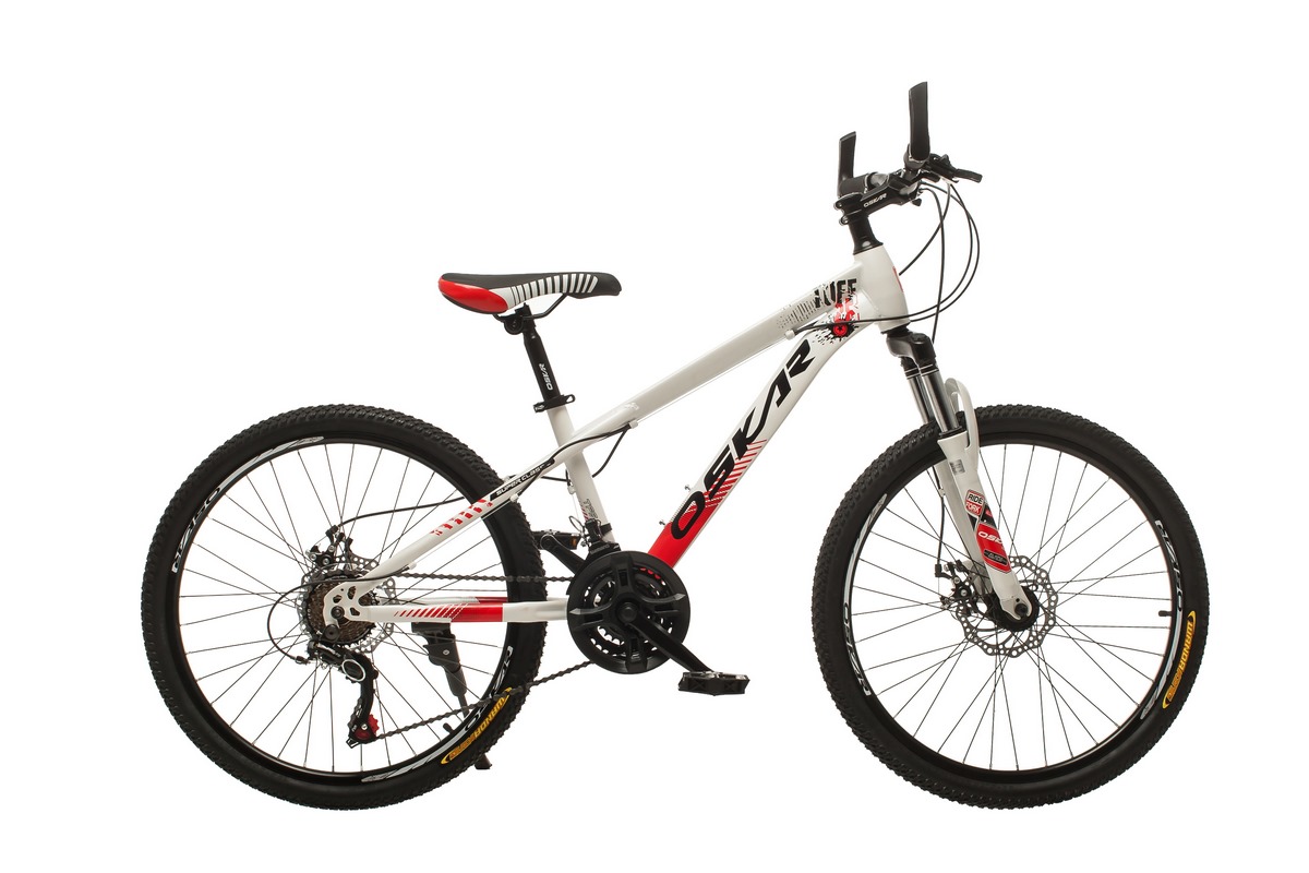 

Велосипед Oskar Tuff M16021 24" 13" 2022 Белый