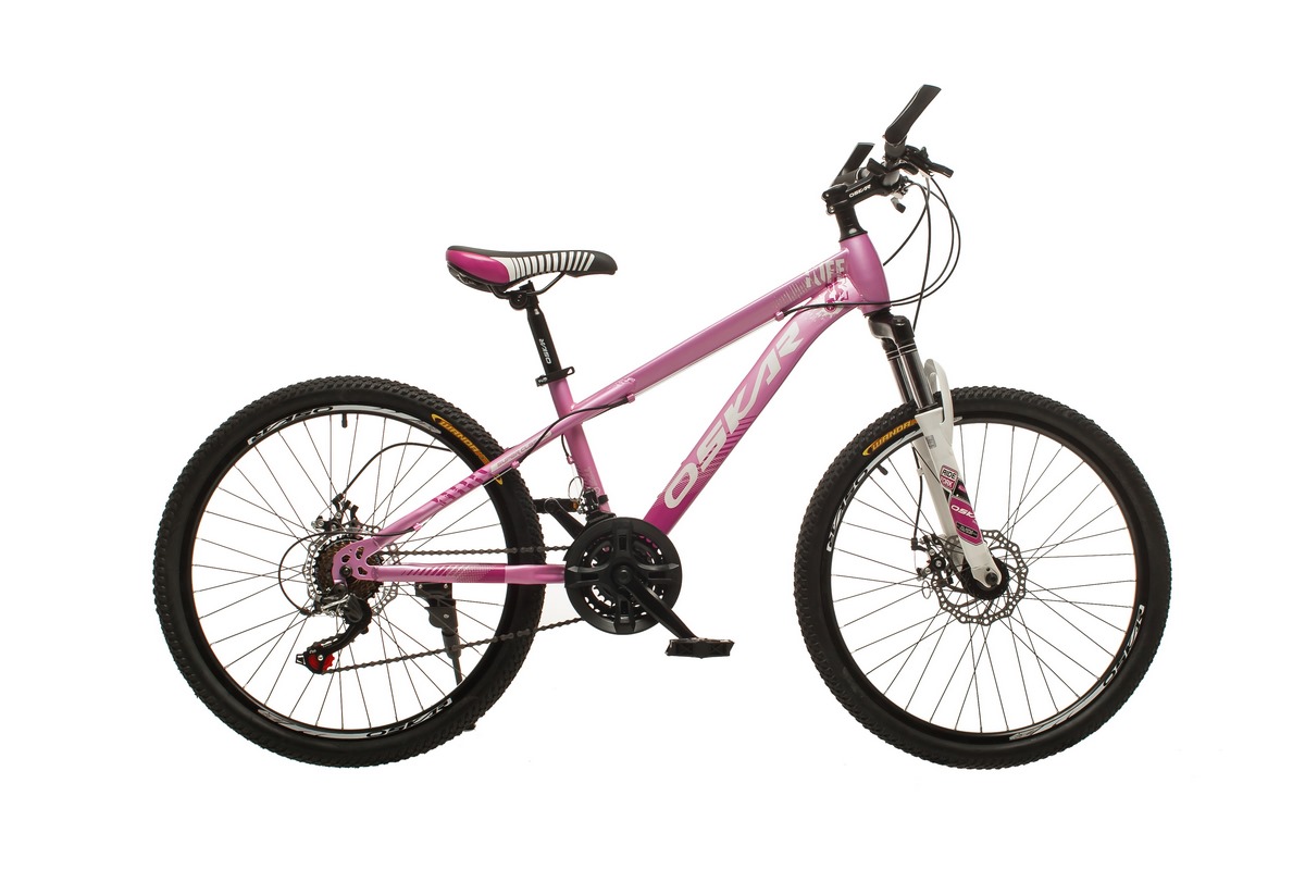 

Велосипед Oskar Tuff M16021 24" 13" 2022 Фиолетовый