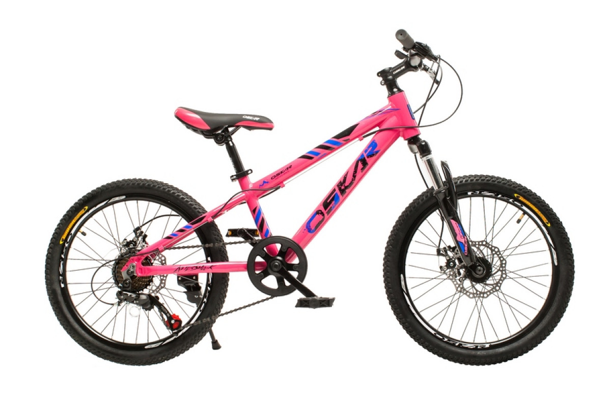 

Велосипед Oskar Aftershock M1825 20" 11" 2022 Розовый