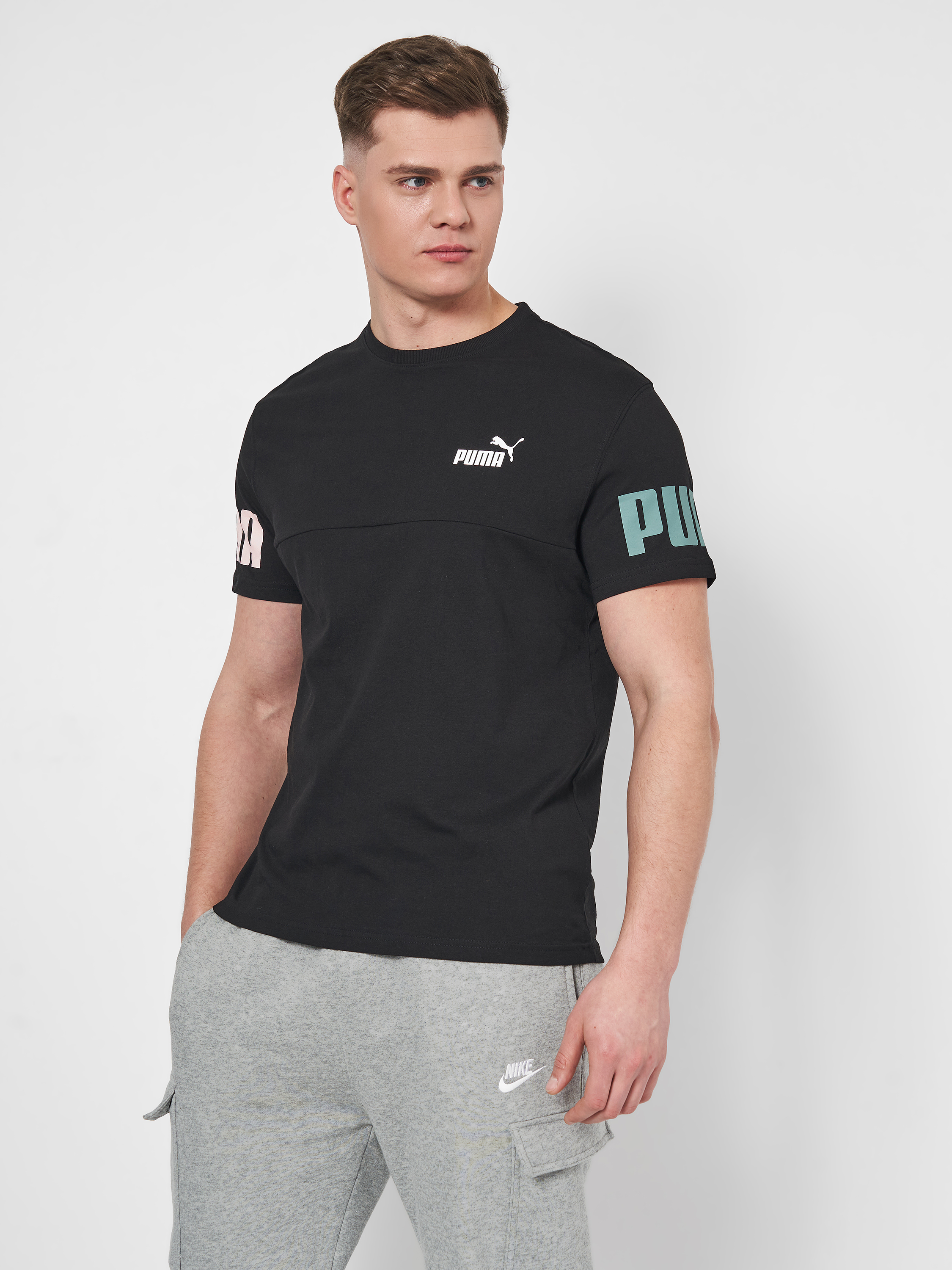 

Футболка Puma Power Colorblock Tee 84738951  Puma Black-Mineral Blue, Футболка Puma Power Colorblock Tee 84738951 S Puma Black-Mineral Blue