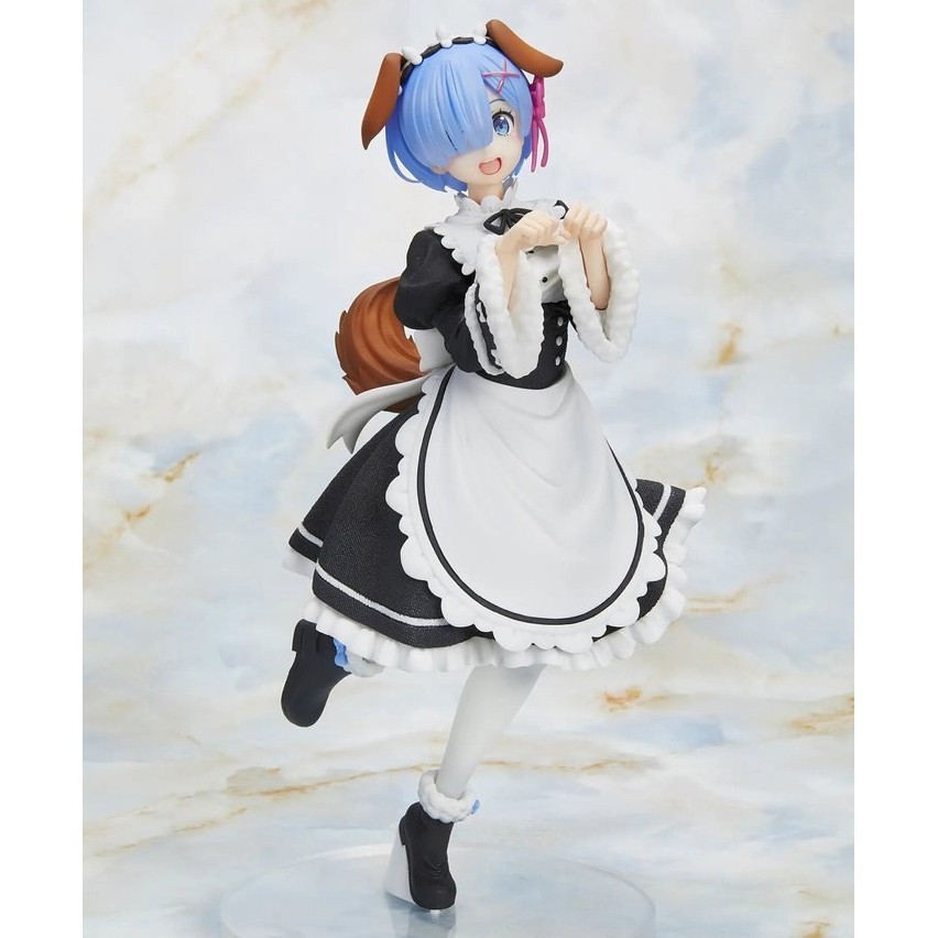 

Коллекционная аниме-фигурка Taito - Rem, Memory Snow, Puppy ver, 21 см