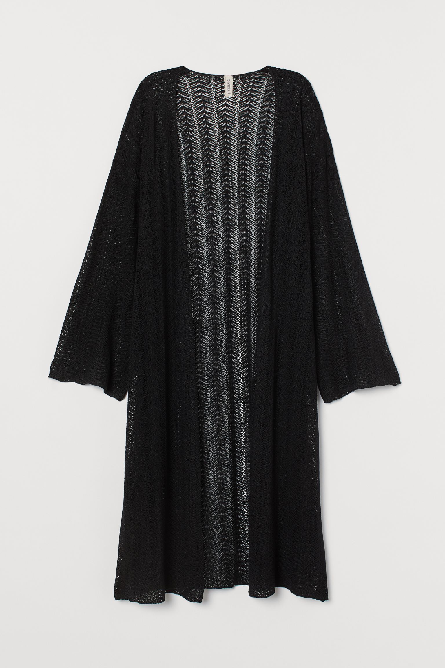 

Кардиган H&M S черный 18128471161
