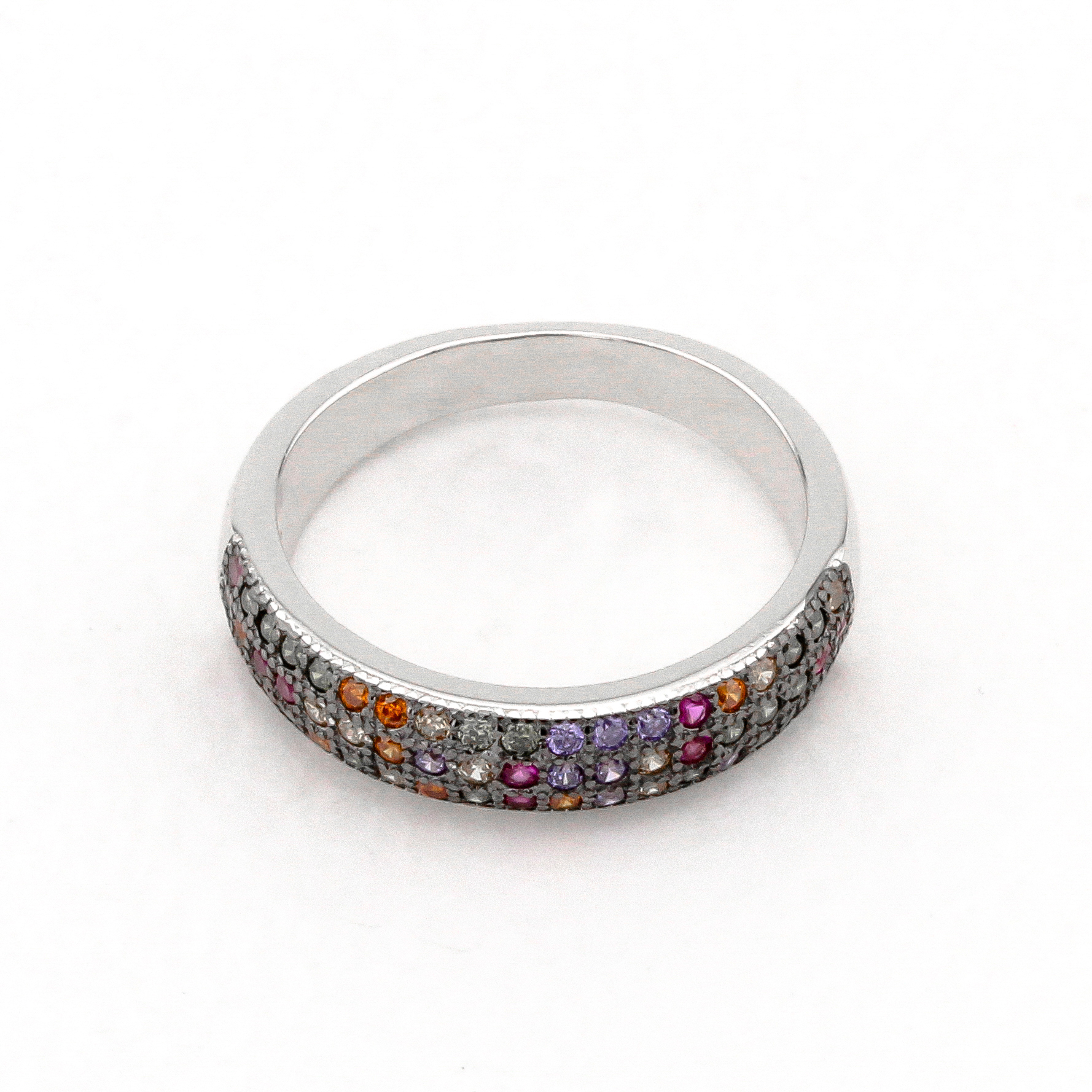 

Серебряное кольцо с фианитами K11877 Диамант, 16,5 размер