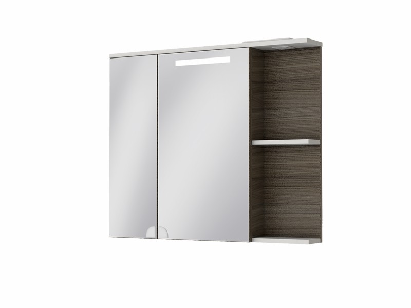 

Зеркальный шкаф JUVENTA Sofia Nova SnMC-95 Grey-Brown (91964)