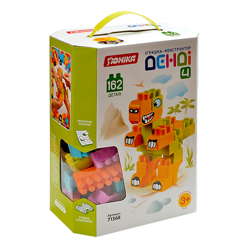 

Конструктор ЮНИКА „ДЕНДИ”- 4 коробка (162 дет.) 71368