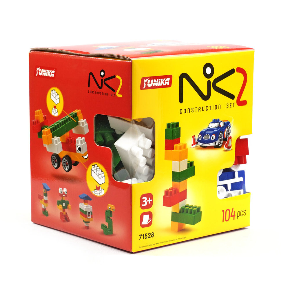 

Конструктор детский ЮНИКА "NIK-2" (104 дет.) 71528