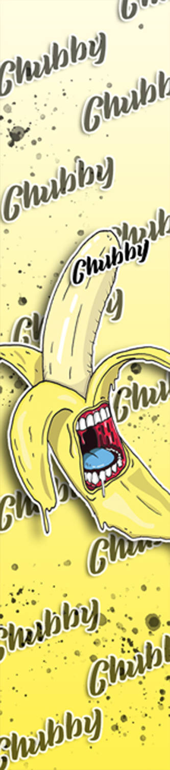 

Шкурка на трюковой самокат Chubby Banana Split (ax3131)
