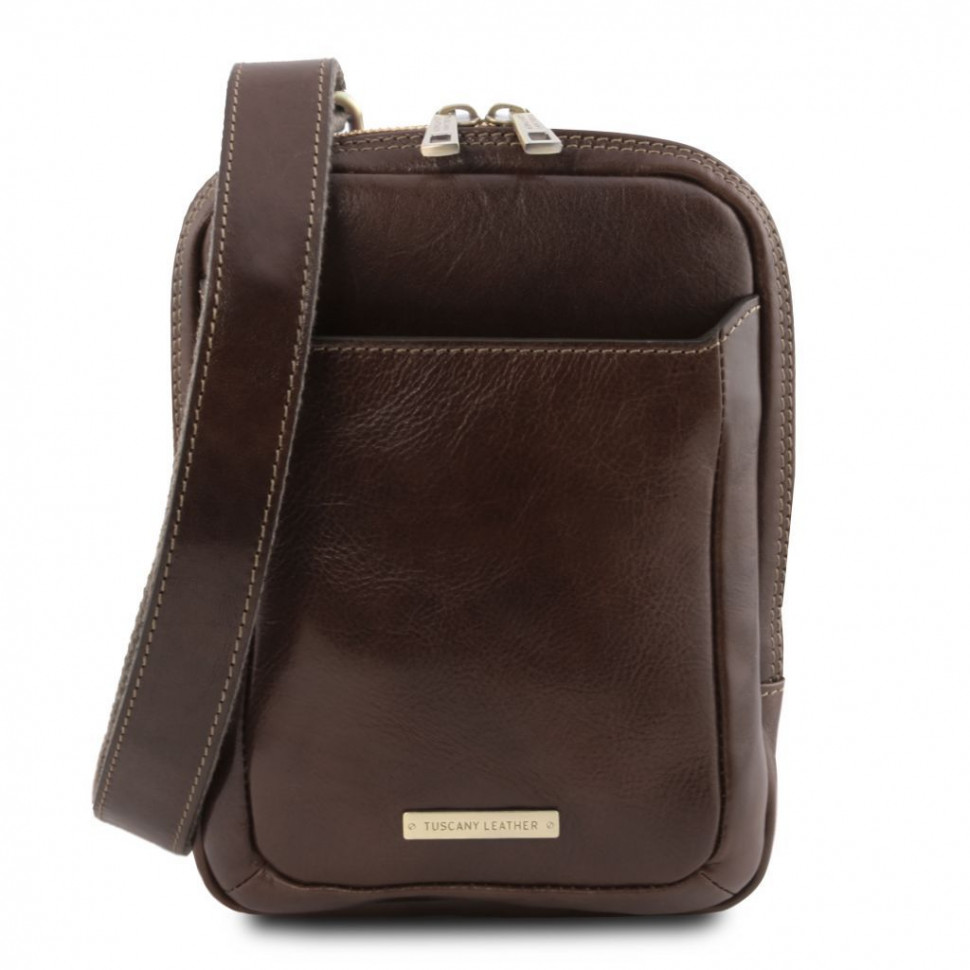 

Сумка на плечо деловая кожаная Mark TL141914 от Tuscany Leather (Италия) (Темно-коричневый)