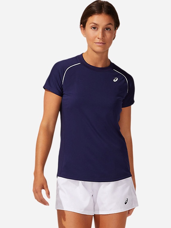 

Футболка ASICS Court W Piping Ss 2042A157-400  Синяя, Футболка ASICS Court W Piping Ss 2042A157-400 XS Синяя