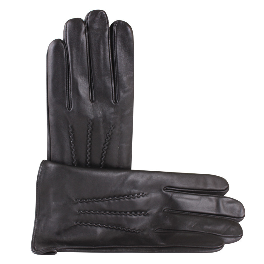 

Перчатки мужские Кожаные de esse 9.5 Черные LM040-1