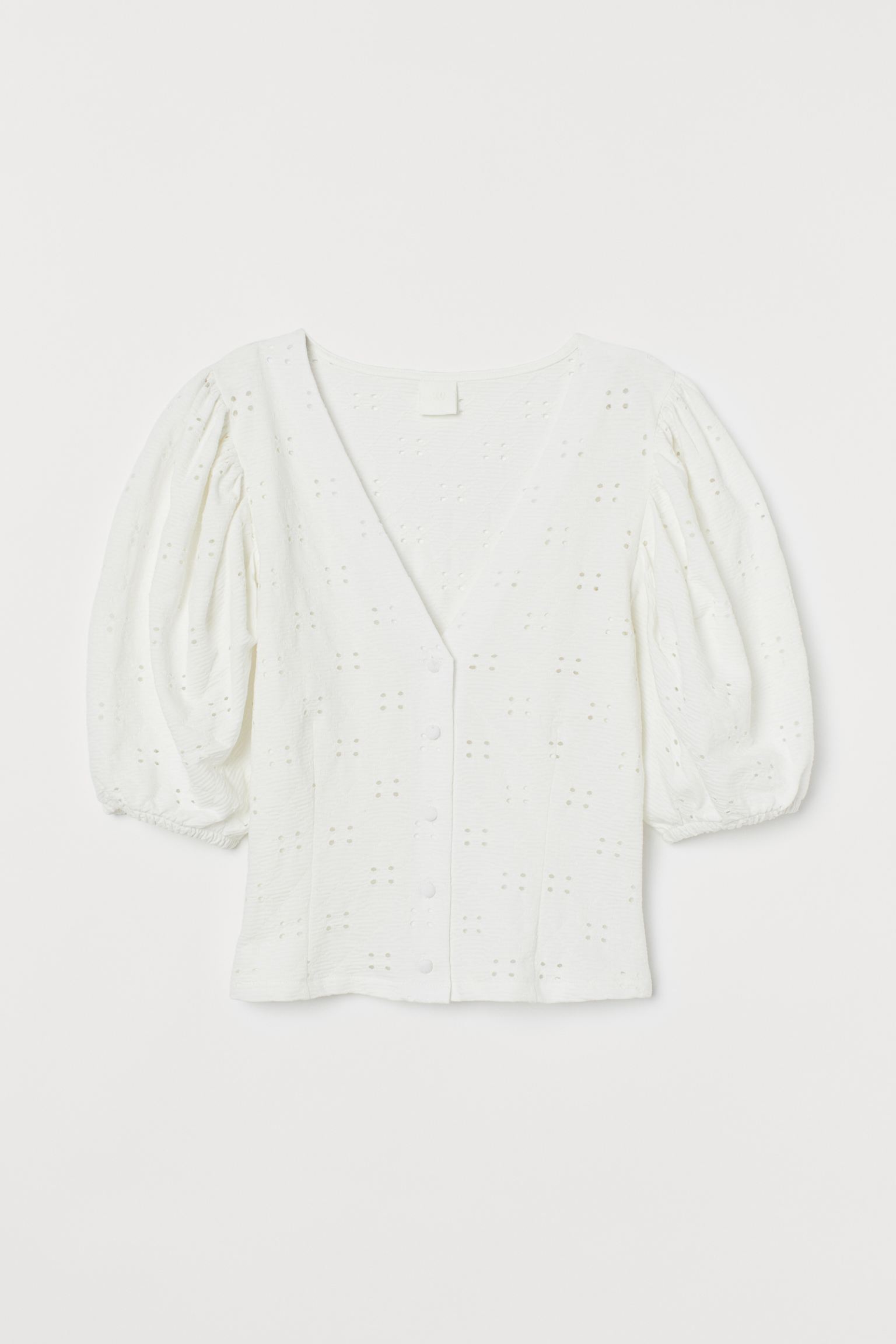 

Блуза H&M M белый 19128323621