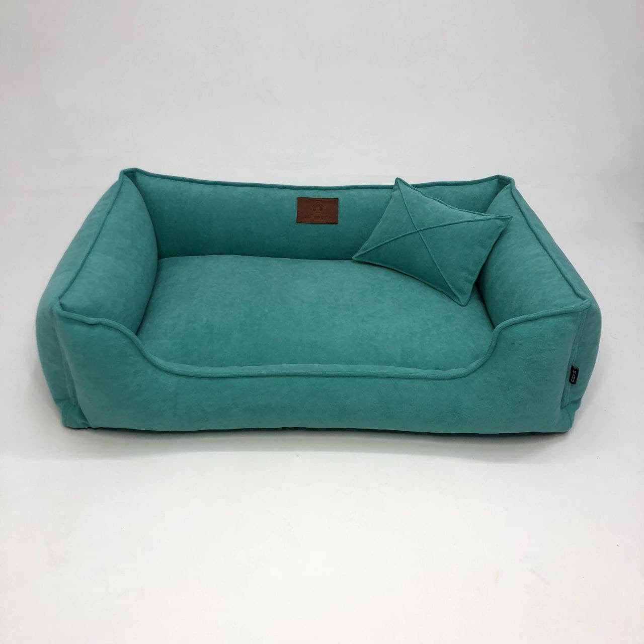 

Лежак для собак Mamo pets Comfortable Divotex Omega Велюр XXL (120x80) Cyan