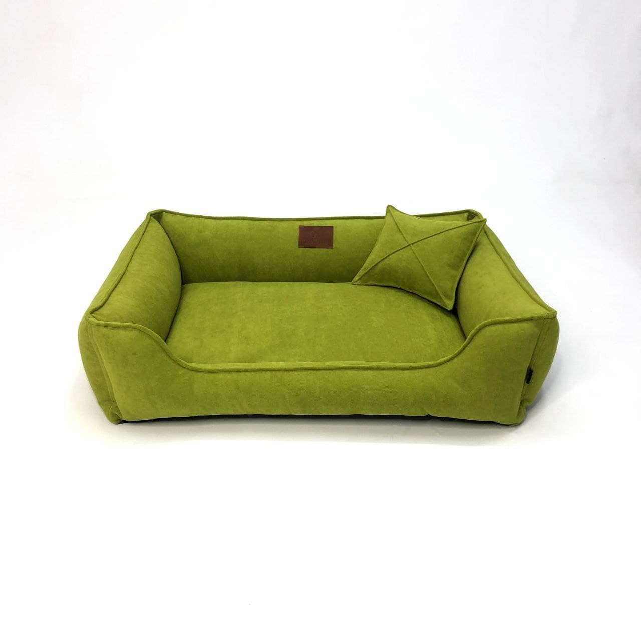 

Лежак для собак Mamo pets Comfortable Divotex Omega Велюр M (70x50) Light green