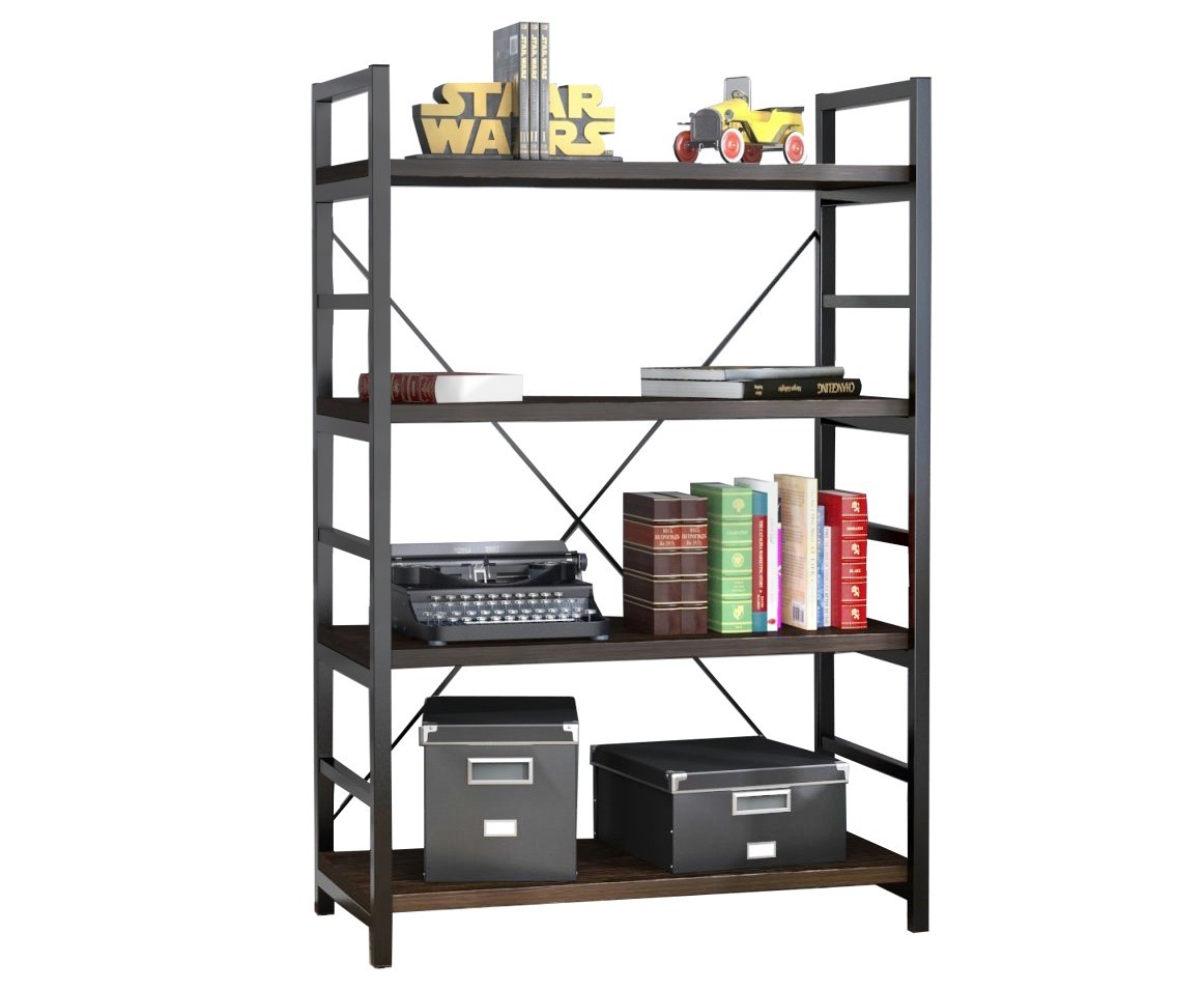 

Стеллаж СТ22_2 Loft ТриАметекс 400х900х1300 черный