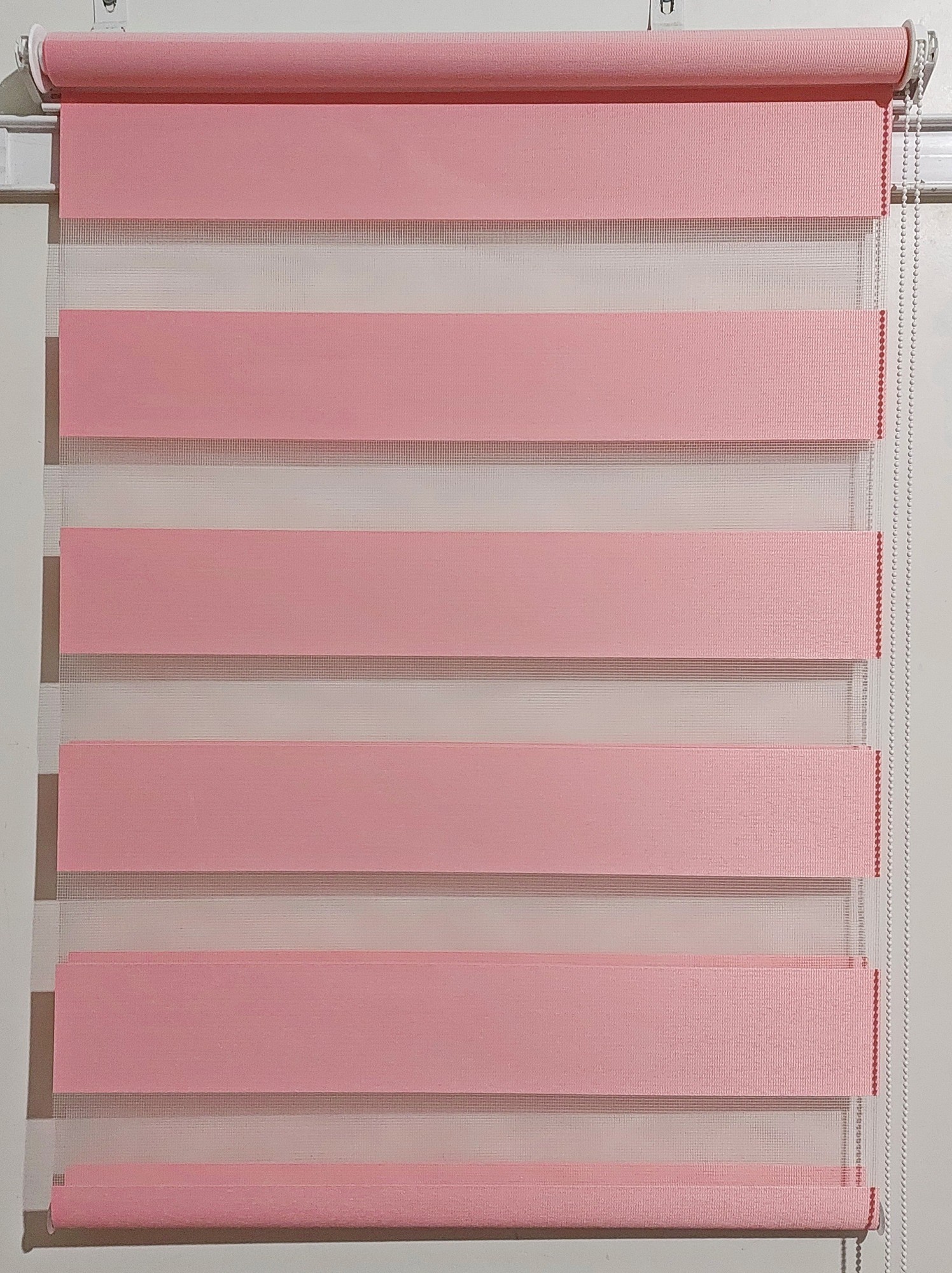 

Рулонная штора Miranda День-ночь Z-072 140*160 см Розовый