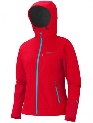 

Куртка женская ветрозащитная Marmot Wm`s Rom Jacket M, Cherry Tomato - Team Red (6779)