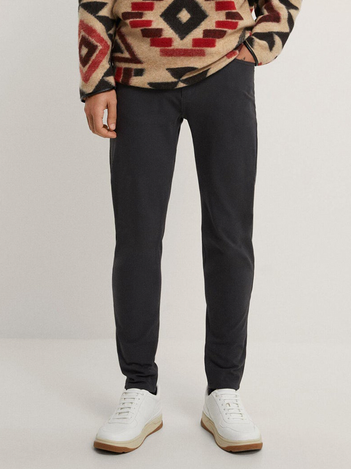 

Брюки Zara 0706-393-801  Темно-серые, Брюки Zara 0706-393-801 38 Темно-серые