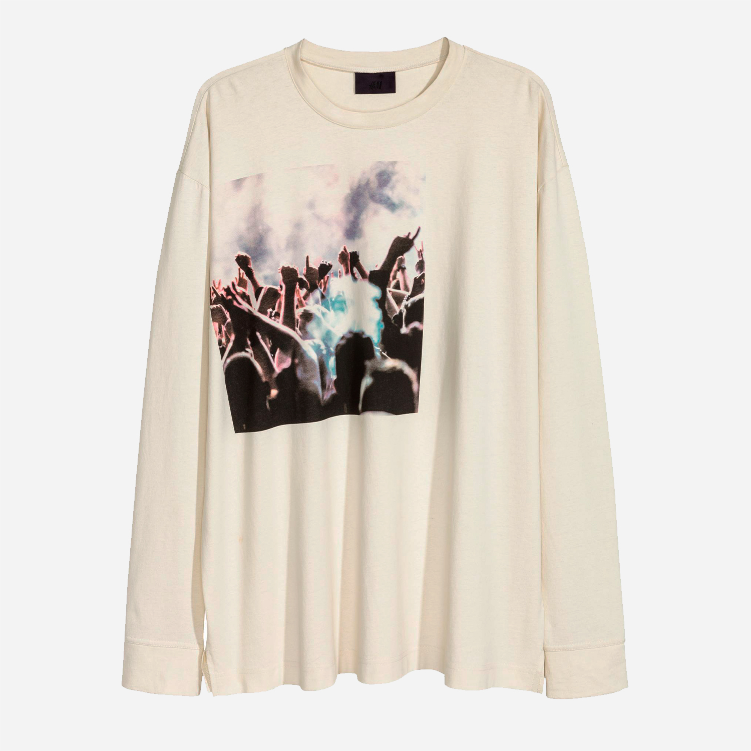 

Лонгслив H&M 2201-548166  Белый, Лонгслив H&M 2201-548166 S Белый