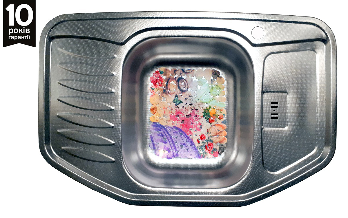

Кухонная мойка Galati Rampa 780x510 Textura (9672)