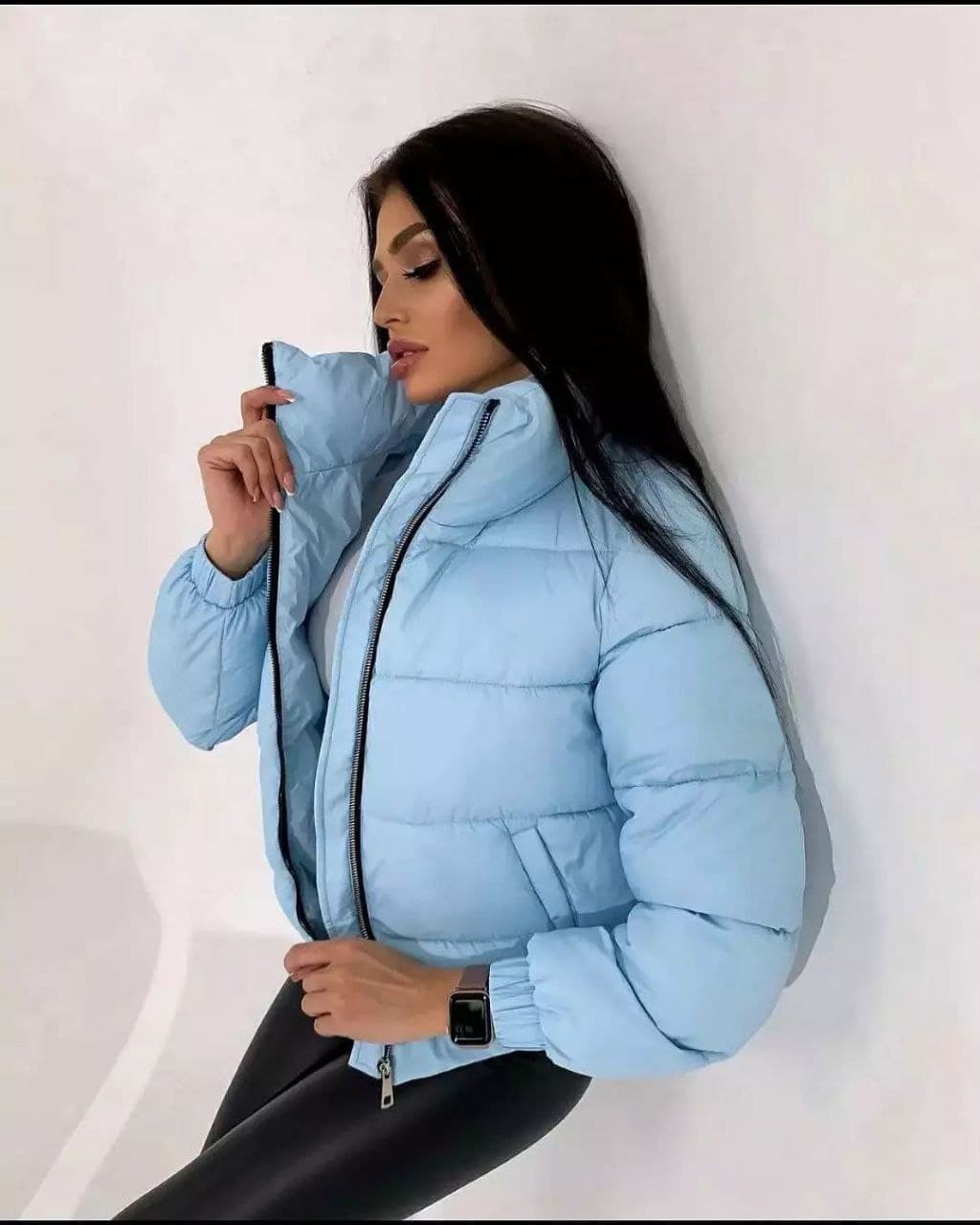 

Куртка женская к-005 голубая  к-005-blue-42-44, Куртка женская к-005 голубая S к-005-blue-42-44