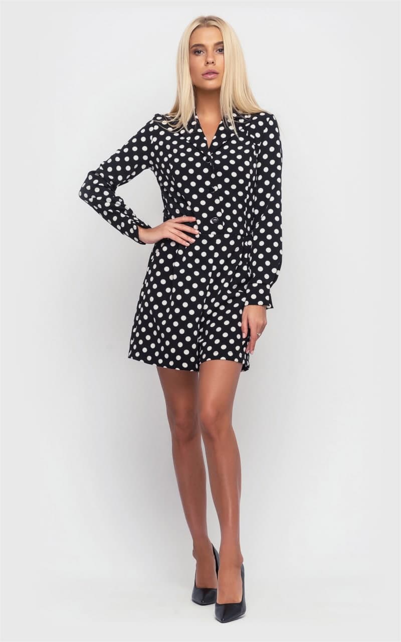 

Fashions • Комбинезон в горошек Мадлен Fashions  черный (3895, Fashions • Комбинезон в горошек Мадлен Fashions L черный (3895)