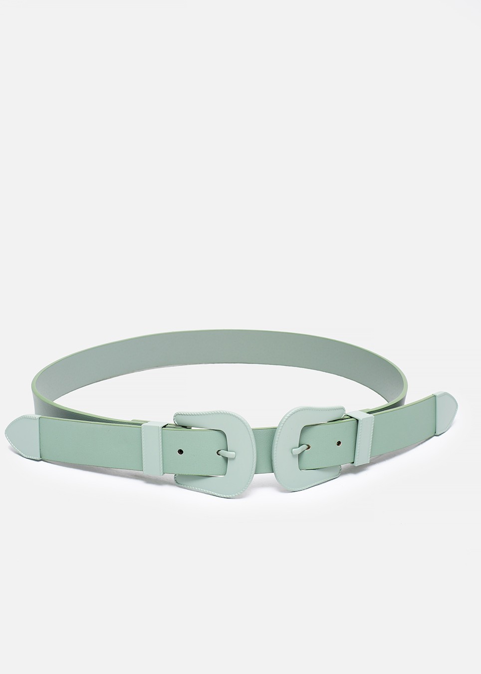

Ремень с двойной пряжкой TWIST мятный TS1200053022