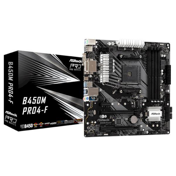 

Материнская плата ASROCK B450M Pro4-F