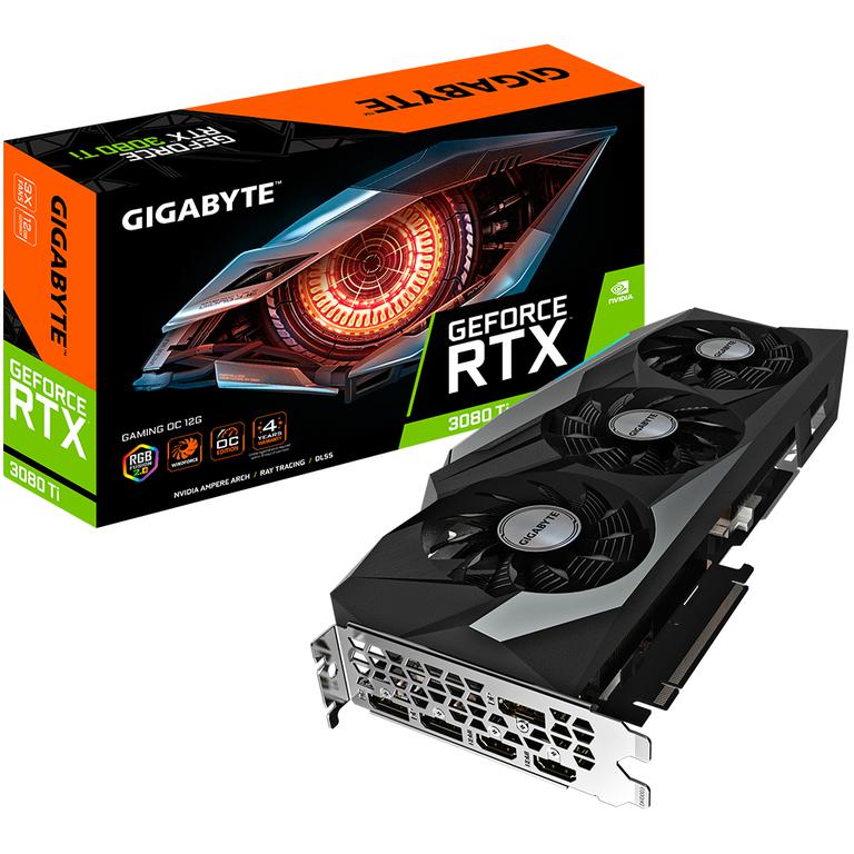 

Видеокарта GIGABYTE GeForce RTX 3080 Ti Gaming OC 12G LHR (GV-N308T (GV-N308TGAMING OC-12GD rev.2.0)