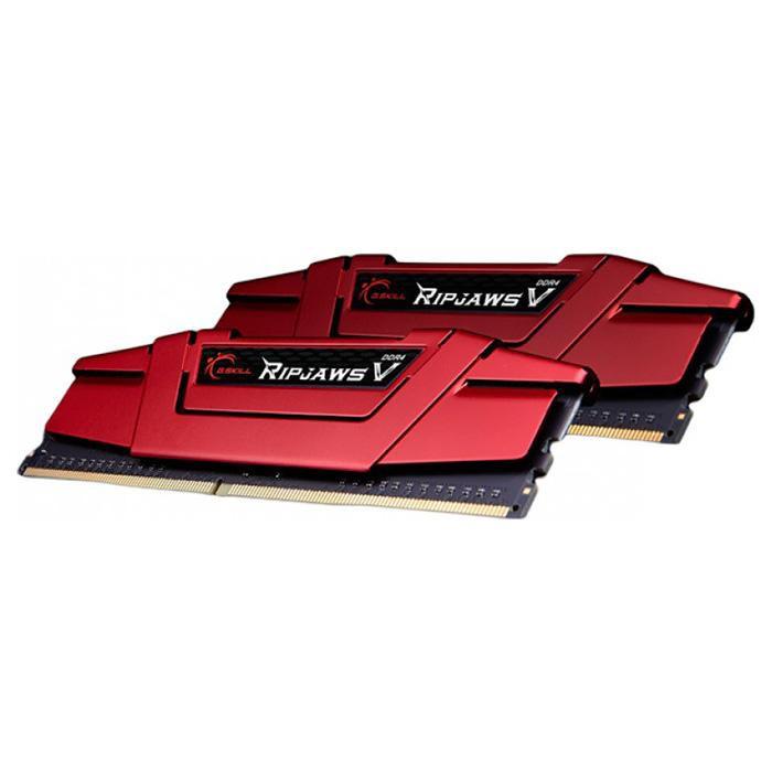 

Оперативная память G.Skill 16 GB (2x8GB) DDR4 2666 MHz Ripjaws V (F4-2666C15D-16GVR)