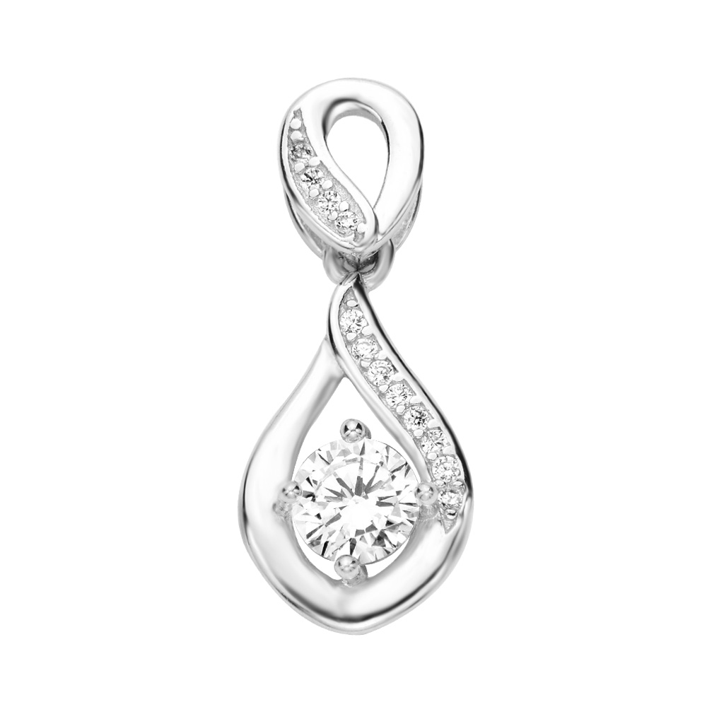 

Серебряный кулон с фианитами 000121481