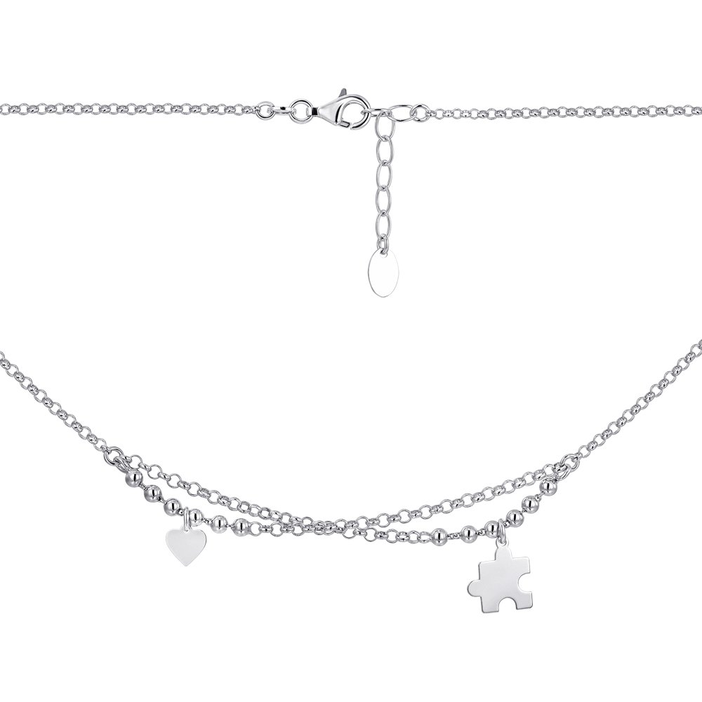 

Колье из серебра 000125149 45 размера