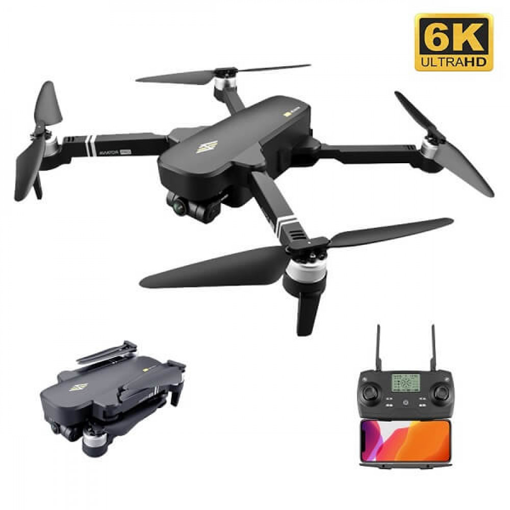 

Квадрокоптер Aviator 8811 Pro − c камерой 6к, GPS, FPV, БК моторы, до 1км, до 28мин, сумка