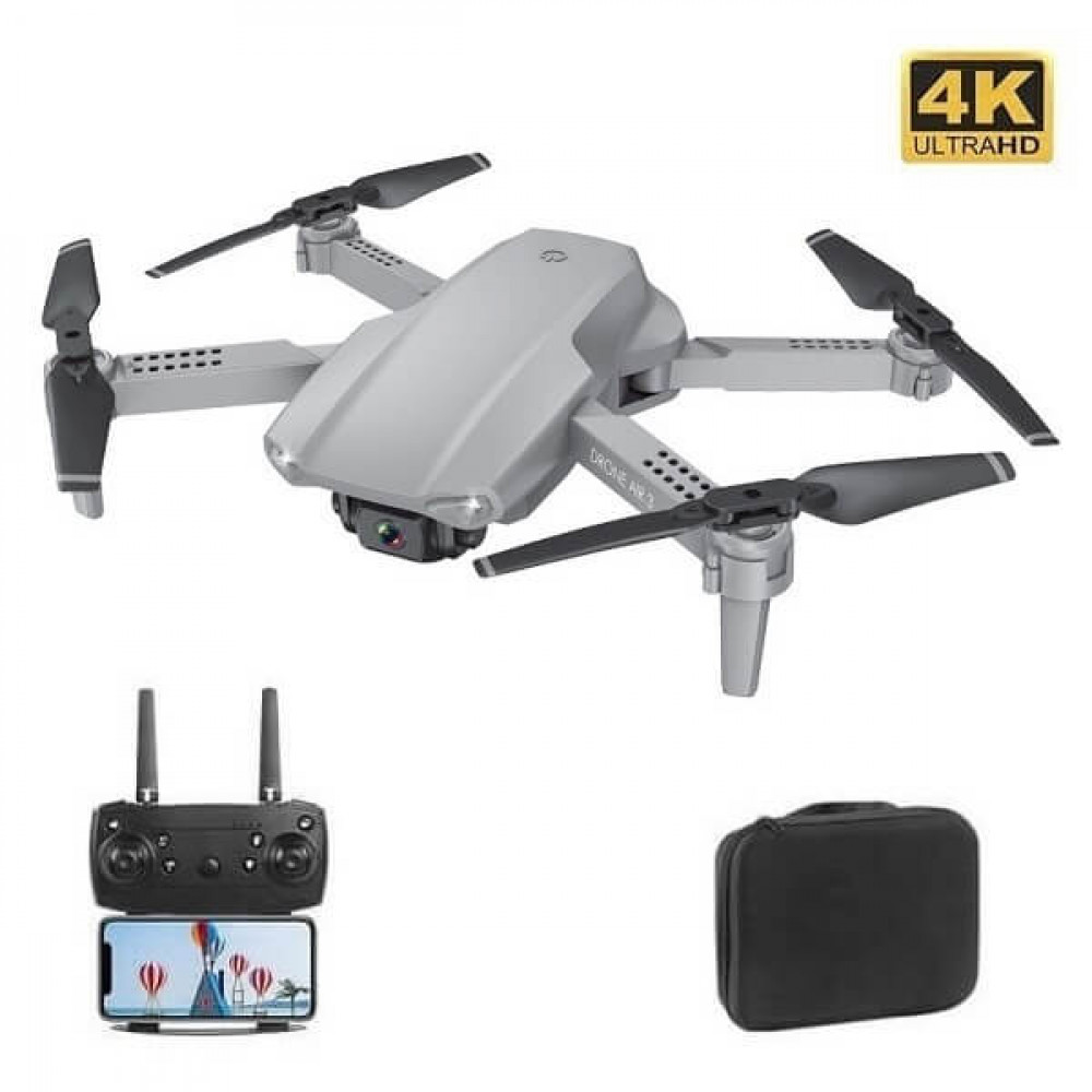 

Квадрокоптер SJRC E99 Pro 2 Grey – дрон с камерой 4К, FPV, Optical, до 20мин, кейс