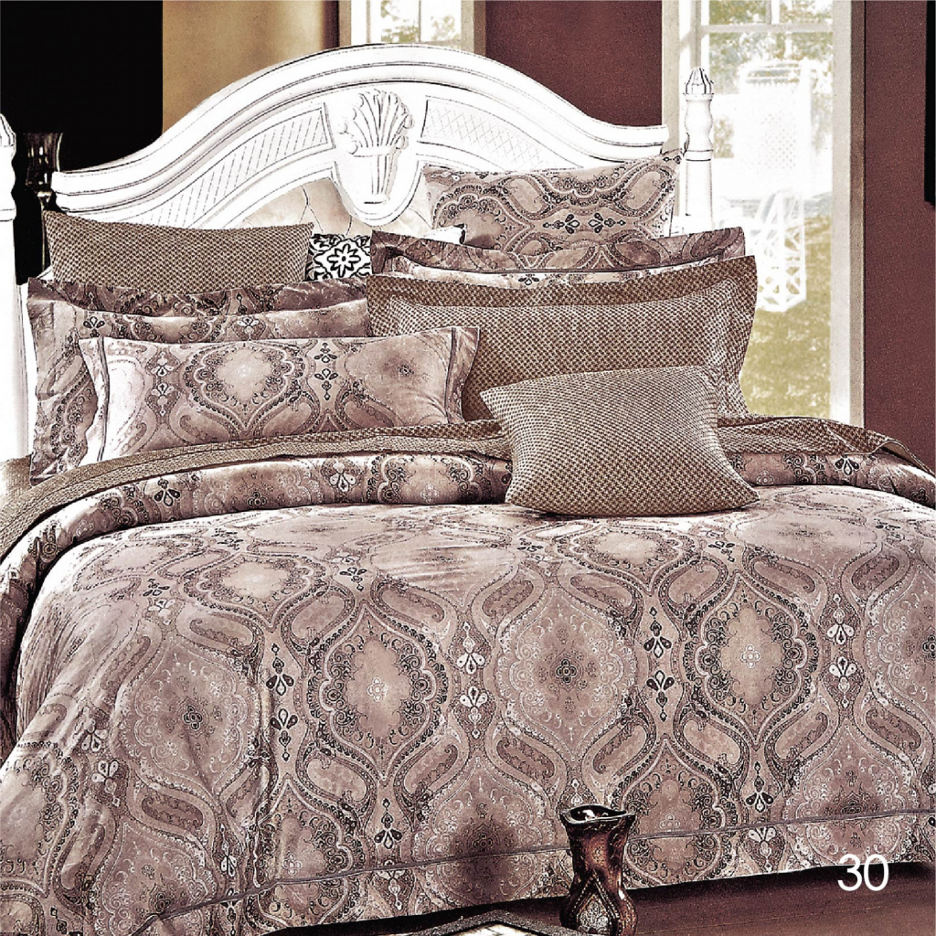 

Постельное белье Isleep полуторный Сатин Twill 30