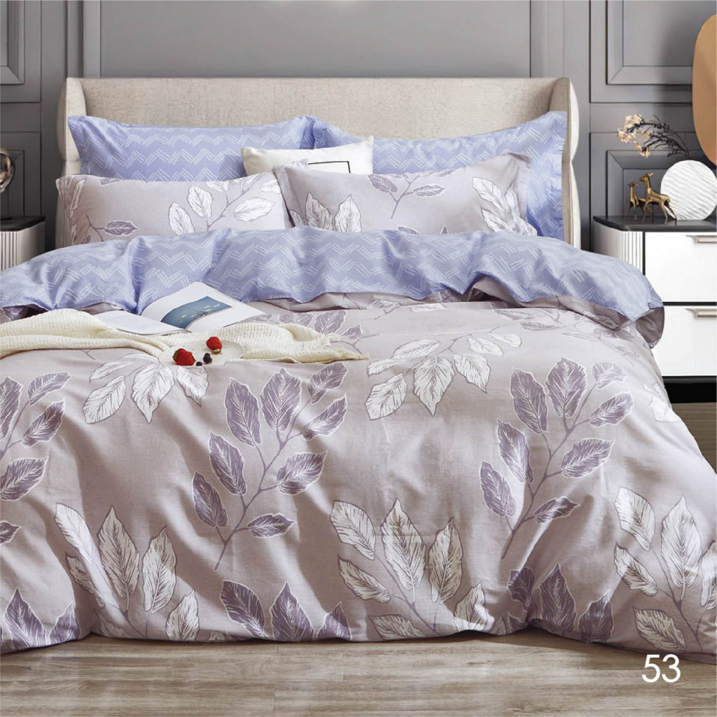 

Постельное белье Isleep двуспальный Сатин Twill 53