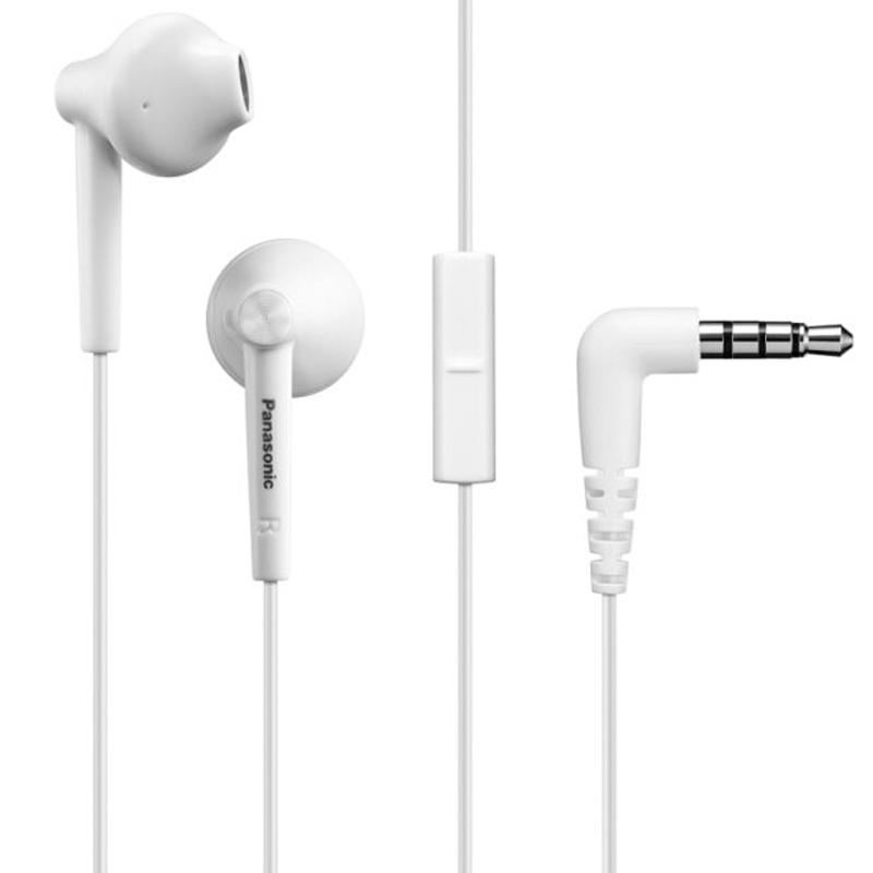 

Наушники гарнитура вкладыши Panasonic RP-TCM55GC-W White