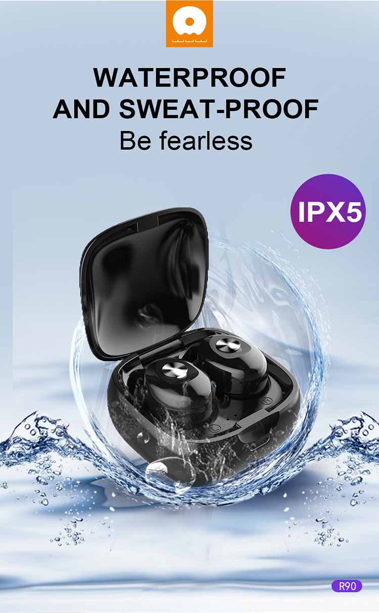 

Наушники Bluetooth WUW R90 TWS Чёрный
