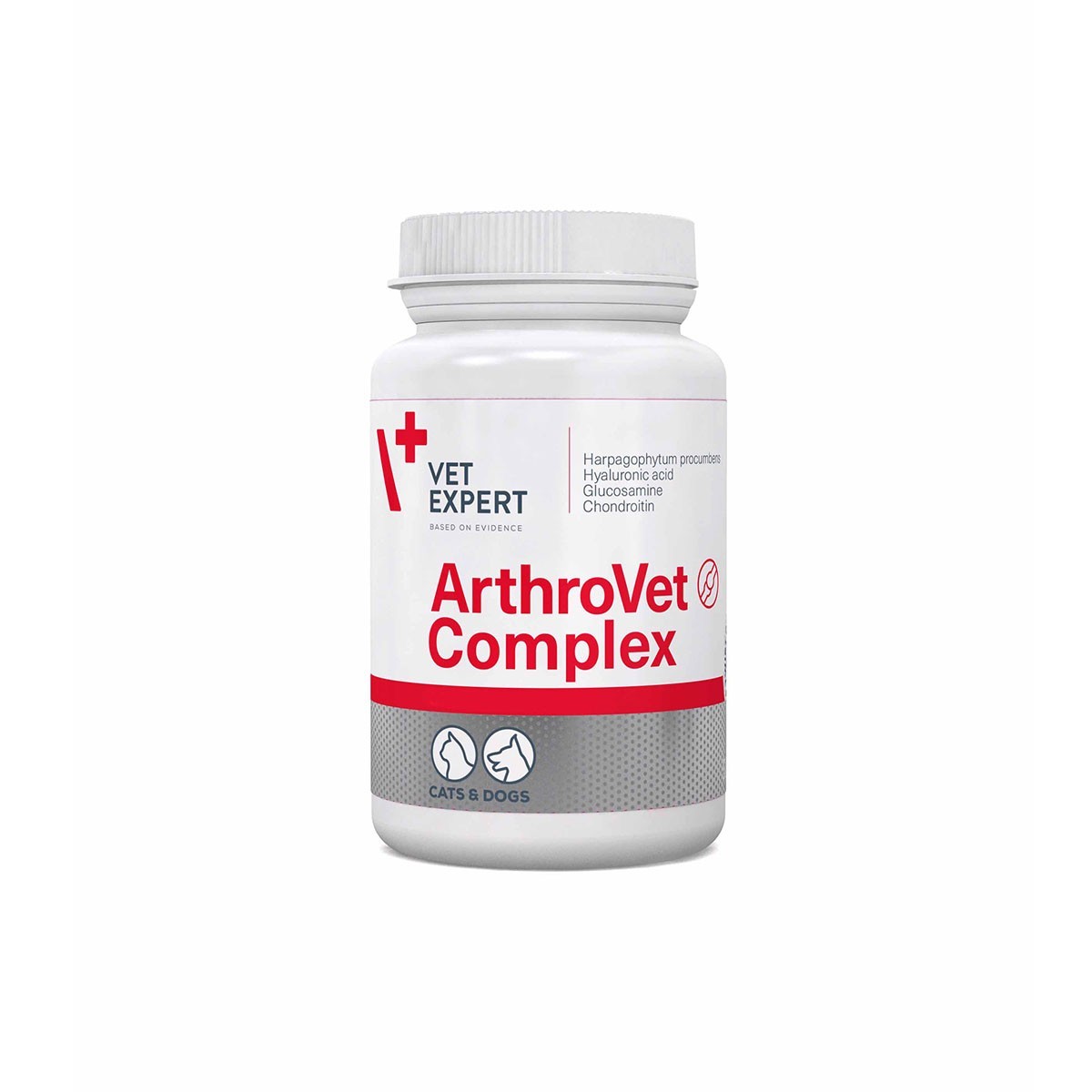 

Добавка для суставов и хрящей Артровет (ArthroVet) Complex VetExpert для кошек и собак 90 табл. (58242)
