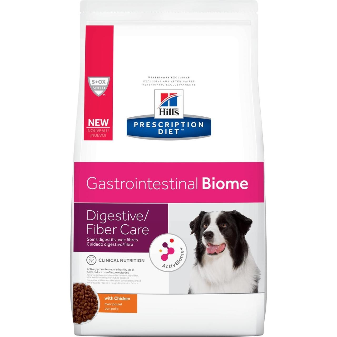 

Сухой диетический корм для собак Hill's (Хиллс) Gastrointestinal Biome при расстройствах пищеварения, с курицей 10 кг (604458)(052742026855)