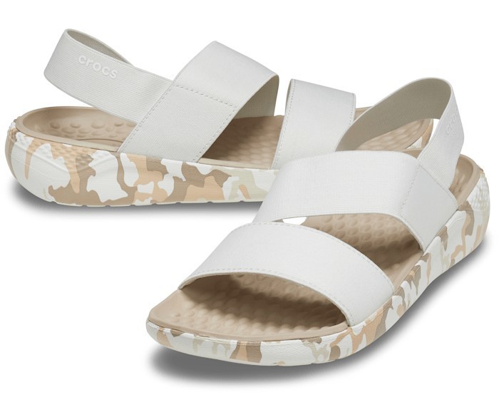 

Сандалии Crocs LiteRide Printed Camo Stretch, W9, камуфляжый принт, 39-40