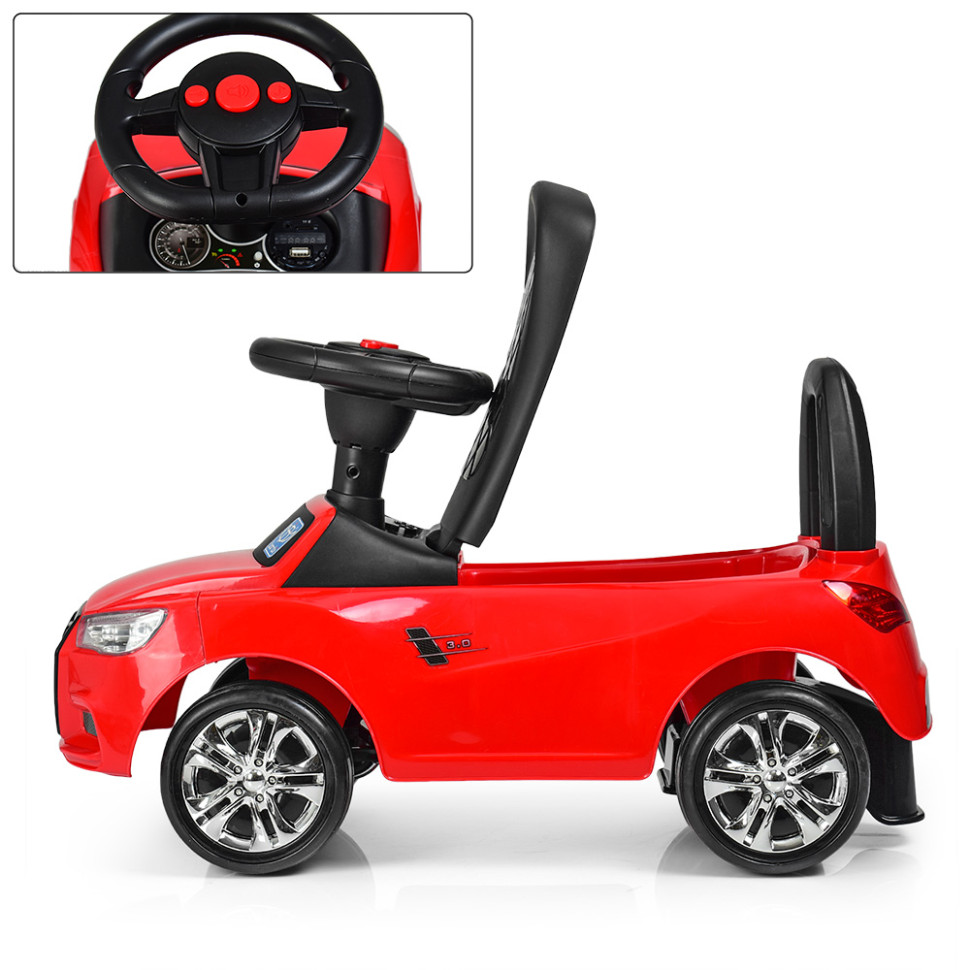 

Каталка-толокар Bambi M 3147A(MP3)-3 Красный музыкальный